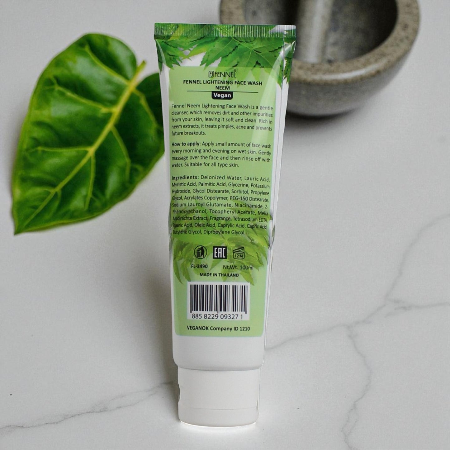 FENNEL Whitening Face Wash – Neem