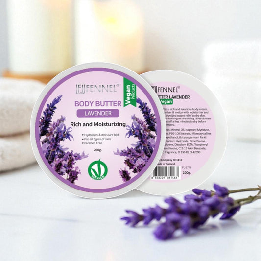 FENNEL Body Butter Cream – Lavendar