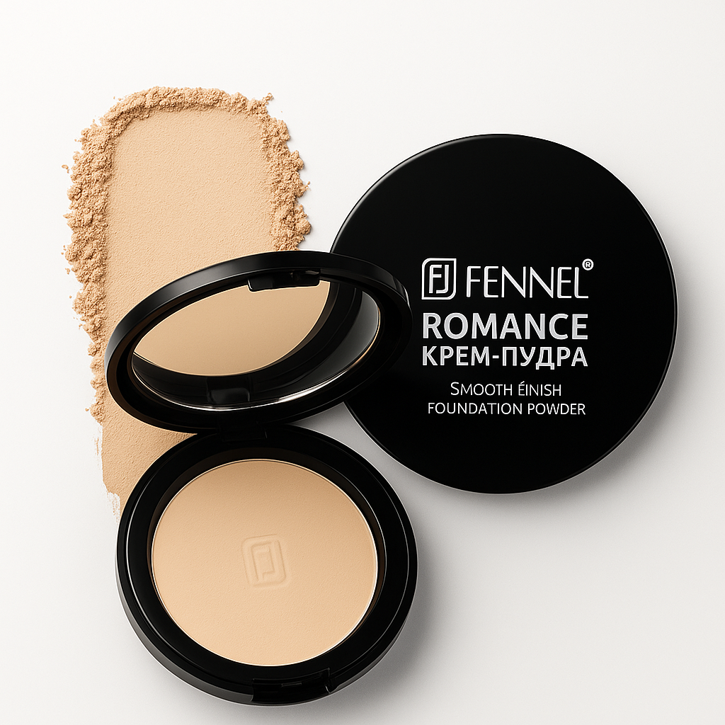 FENNEL Compact Powder – Smooth Finish & Long-Lasting Coverage for Flawless Skin