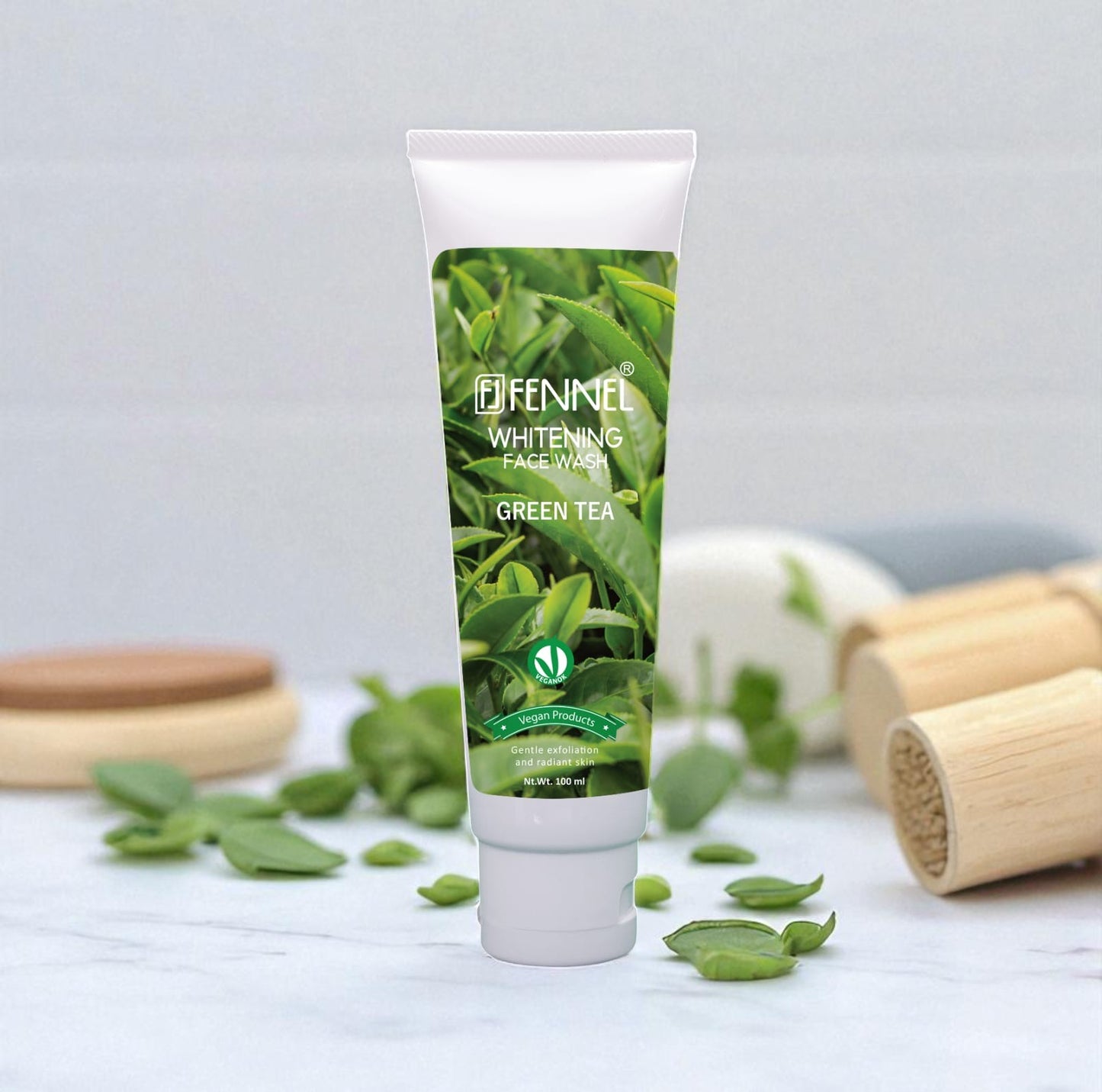 FENNEL Whitening Face Wash – Green Tea