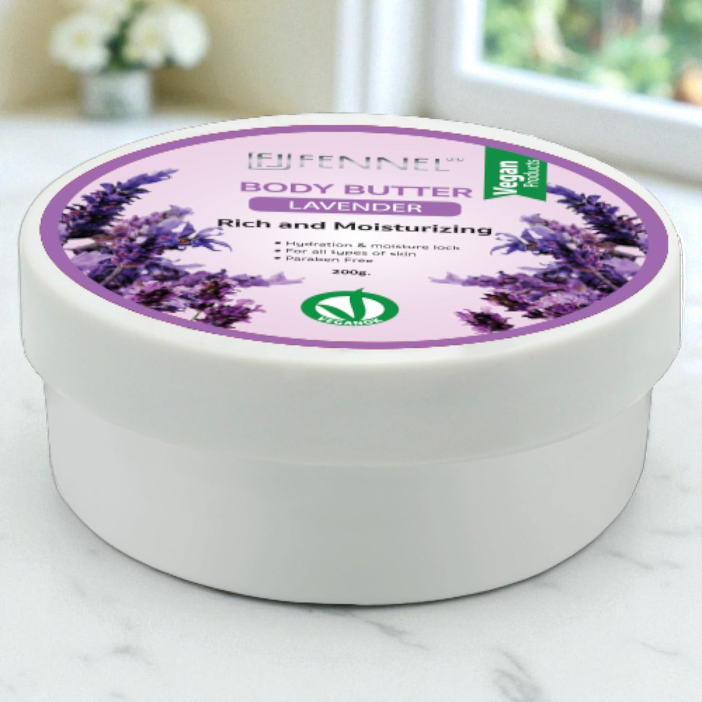 FENNEL Body Butter Cream – Lavendar