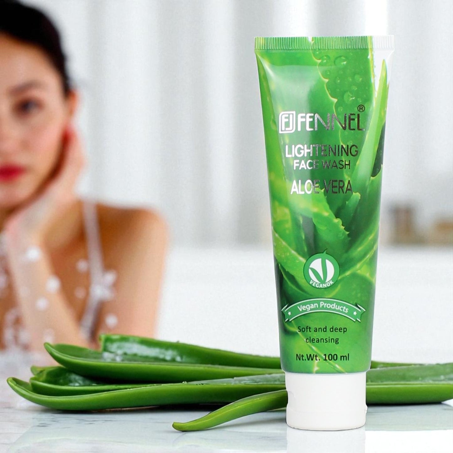 FENNEL Whitening Face Wash - Aloe Vera
