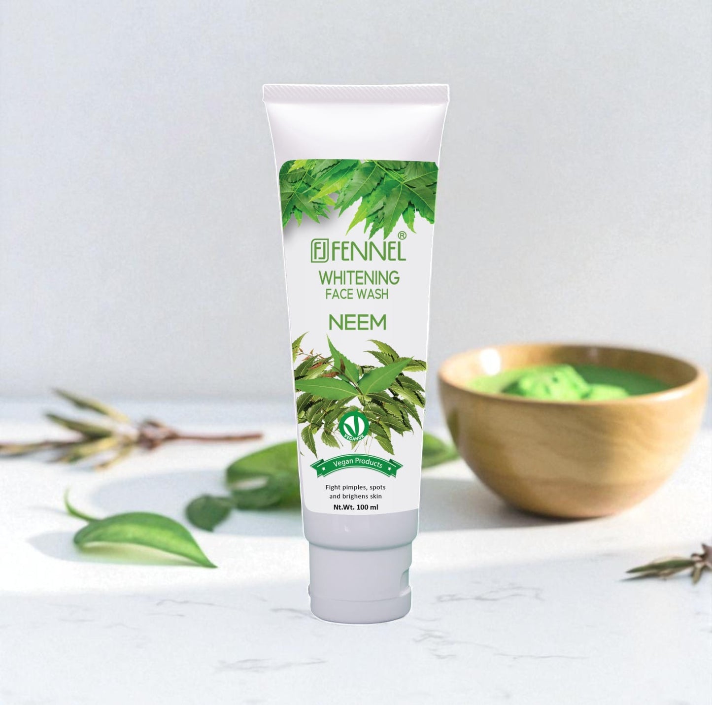 FENNEL Whitening Face Wash – Neem